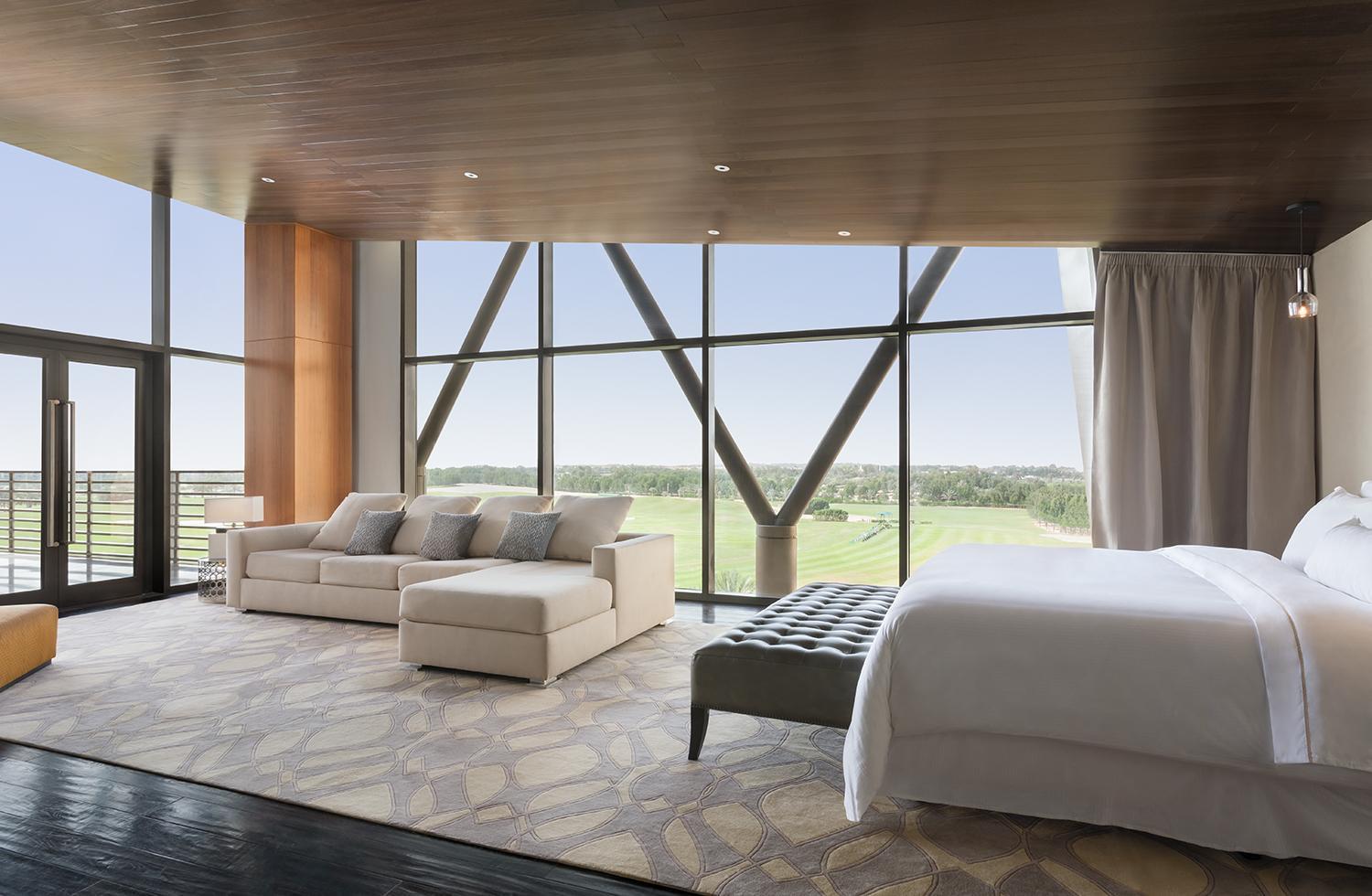 Vogo Abu Dhabi Golf Resort & Spa Formerly The Westin Abu Dhabi Golf Resort & Spa Eksteriør bilde A guest room at the hotel